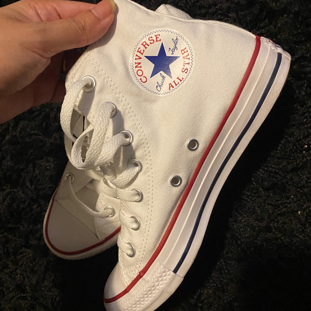 Converse Hi top white